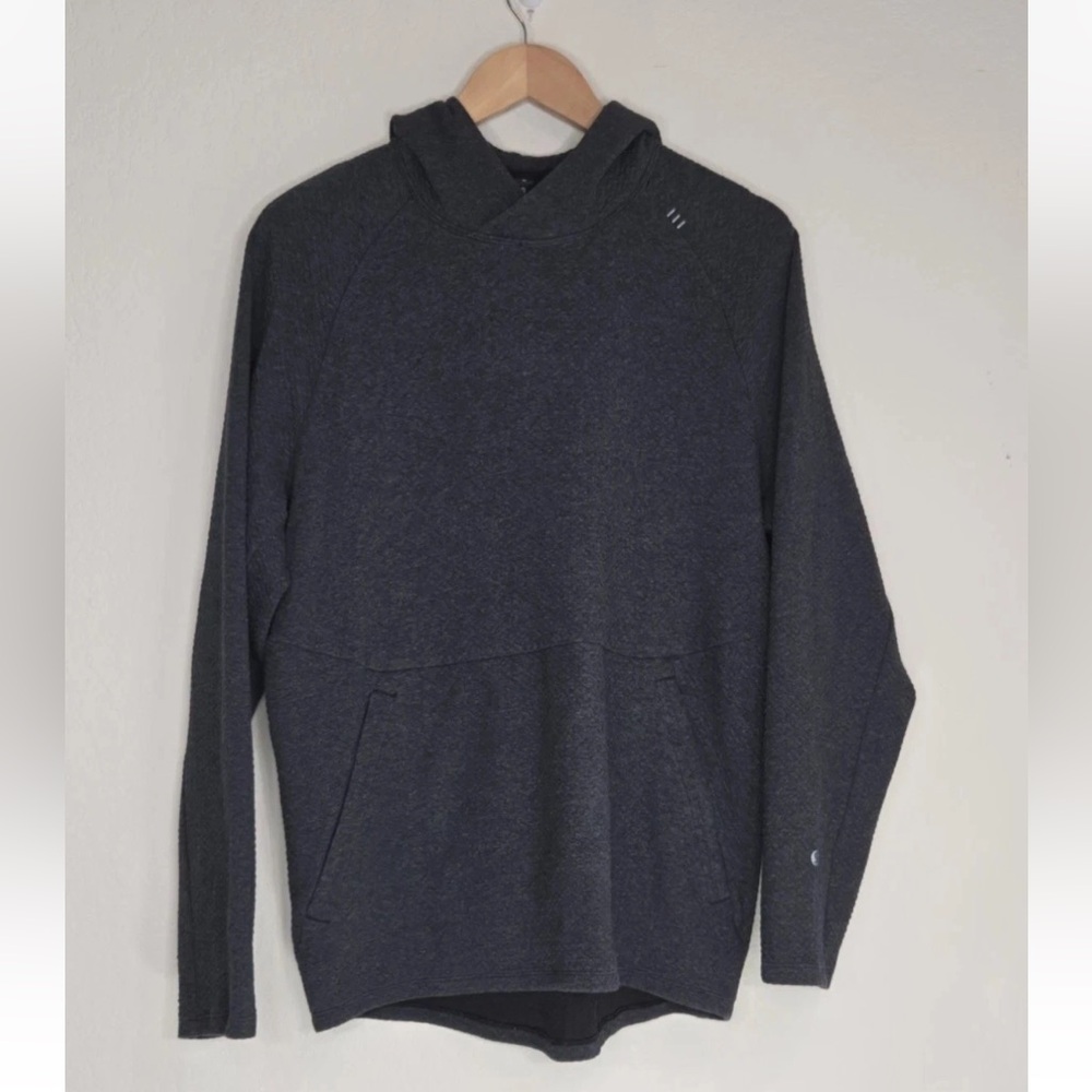 lululemon athletica Dark Charcoal Hooded Pullover Sweatshirt